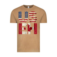 Vintage Camel canada us eh american canadian flag vintage america colors patriotic g Vintage Tee - linhVisuals