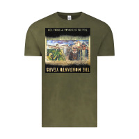 Vintage Olive Neil Young Vintage Tee - linhVisuals
