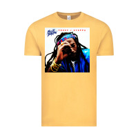 Vintage Mustard buju banton reggae Vintage Tee - linhVisuals
