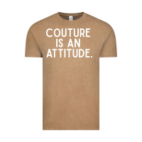 Vintage Coffee couture is an attitude fashion quote Vintage Tee - linhVisuals