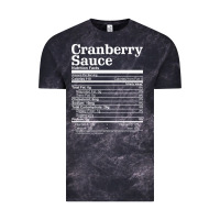 Cloud Black cranberry sauce nutrition facts funny thanksgiving christmas food nutr Vintage Tee - linhVisuals