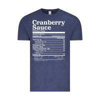 Vintage Denim cranberry sauce nutrition facts funny thanksgiving christmas food nutr Vintage Tee - linhVisuals