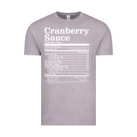 Vintage Zinc cranberry sauce nutrition facts funny thanksgiving christmas food nutr Vintage Tee - linhVisuals