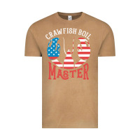 Vintage Camel crawfish boil master american  flag us big red lobster design Vintage Tee - linhVisuals