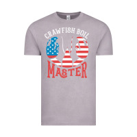 Vintage Zinc crawfish boil master american  flag us big red lobster design Vintage Tee - linhVisuals