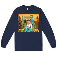Navy small town girl Long Sleeve Tee - TumblerDesignByShophia