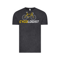 Vintage Black cycologist funny cycling and bicycle sport design cycler humor gift bi Vintage Tee - linhVisuals