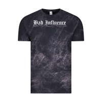 Cloud Black bad influence funny Vintage Tee - linhVisuals
