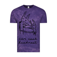 Cloud Purple Car Seat Headrest Vintage Tee - linhVisuals