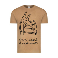 Vintage Camel Car Seat Headrest Vintage Tee - linhVisuals