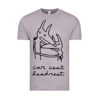 Vintage Zinc Car Seat Headrest Vintage Tee - linhVisuals
