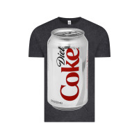 Vintage Black Diet Cola Coke Vintage Tee - linhVisuals