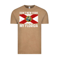 Vintage Coffee don't new york my florida vintage flag funny saying gift Vintage Tee - linhVisuals
