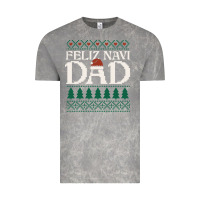 Cloud Rock feliz navi dad ugly christmas sweater funny spanish xmas pun gift for Vintage Tee - linhVisuals