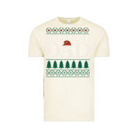 Vintage Arctic feliz navi dad ugly christmas sweater funny spanish xmas pun gift for Vintage Tee - linhVisuals