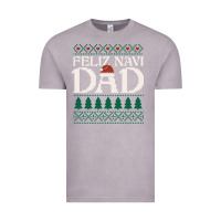 Vintage Zinc feliz navi dad ugly christmas sweater funny spanish xmas pun gift for Vintage Tee - linhVisuals