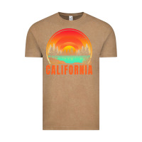 California T  Shirt California Sunset Vintage Trees Scenery T  Shirt Vintage Tee | Teevron