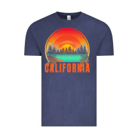 Vintage Denim california t  shirt california sunset vintage trees scenery t  shirt Vintage Tee - linhVisuals