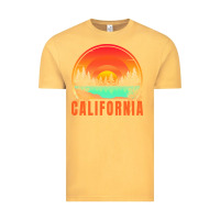 Vintage Mustard california t  shirt california sunset vintage trees scenery t  shirt Vintage Tee - linhVisuals