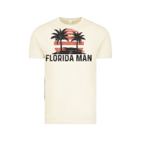Vintage Arctic florida man state funny meme vintage palm trees and sunset retro sun Vintage Tee - linhVisuals