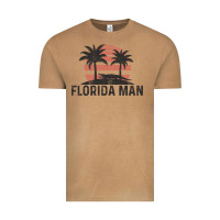 Vintage Camel florida man state funny meme vintage palm trees and sunset retro sun Vintage Tee - linhVisuals