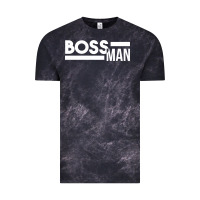 Cloud Black boss man Vintage Tee - linhVisuals