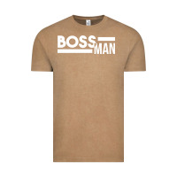 Vintage Coffee boss man Vintage Tee - linhVisuals