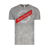 Cloud Rock jamaica red stripe lager beer Vintage Tee - linhVisuals