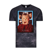 Cloud Black home alone kevin Vintage Tee - linhVisuals