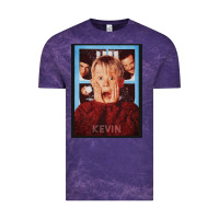 Cloud Purple home alone kevin Vintage Tee - linhVisuals