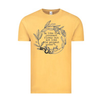 Vintage Mustard Lady Macbeth Shakespeare Quote Vintage Tee - linhVisuals