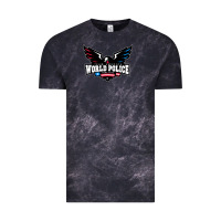 Cloud Black team america Vintage Tee - linhVisuals