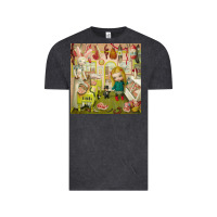 Vintage Black Mark Ryden - The Magic Sircus Vintage Tee - linhVisuals
