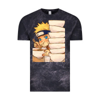 Cloud Black Nar Manga Ruto Ramen Vintage Tee - linhVisuals
