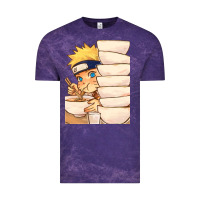 Cloud Purple Nar Manga Ruto Ramen Vintage Tee - linhVisuals
