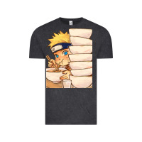 Vintage Black Nar Manga Ruto Ramen Vintage Tee - linhVisuals