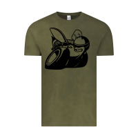Vintage Olive Scat pack Vintage Tee - linhVisuals