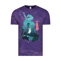 Cloud Purple Nier Automata Vintage Tee - linhVisuals