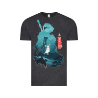 Vintage Black Nier Automata Vintage Tee - linhVisuals