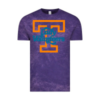 Cloud Purple tennessee lady volunteers Vintage Tee - linhVisuals