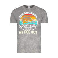 Cloud Rock she swallows every time i bring my rod t  shirt she swallows every tim Vintage Tee - linhVisuals