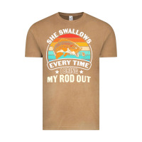 Vintage Camel she swallows every time i bring my rod t  shirt she swallows every tim Vintage Tee - linhVisuals
