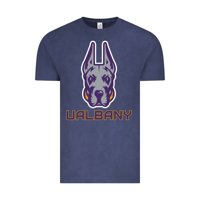 Ualbany Great Danes Vintage Tee by linhVisuals | Teevron