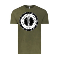 Vintage Olive University Albany Suny Vintage Tee - linhVisuals
