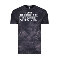 Cloud Black i lost my virginity at shen yun 2022   t shirt Vintage Tee - linhVisuals