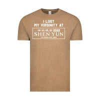 Vintage Coffee i lost my virginity at shen yun 2022   t shirt Vintage Tee - linhVisuals