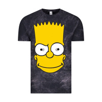 Cloud Black kartun bart simpson mask Vintage Tee - linhVisuals