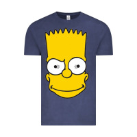 Vintage Denim kartun bart simpson mask Vintage Tee - linhVisuals