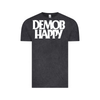 Vintage Black demob happy 1 Vintage Tee - linhVisuals