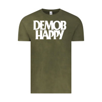 Vintage Olive demob happy 1 Vintage Tee - linhVisuals
